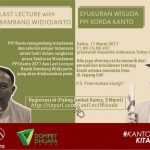 Komitmen Pendidikan:Last Lecture Bpk. Bambang Widjojanto