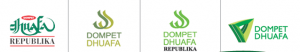 Logo Dompet Dhuafa dari masa ke masa