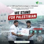 WE STAND FOR PALESTINIAN